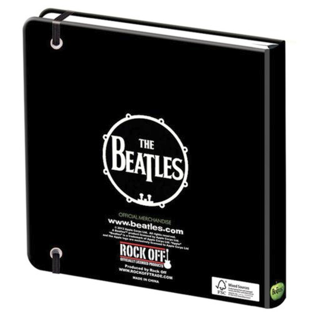 The Beatles - Apple Logo Notebook - Black